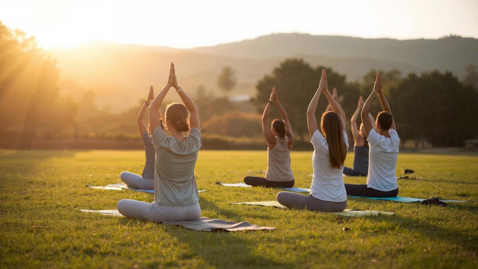 Buổi Yoga và Thiền đón Bình minh trong Hành trình Khoảng Dừng